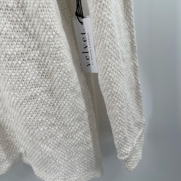 VELVET BY GRAHAM & SPENCER Elia Sweater Extra Large NWT Beach Knit Casual - Picture 7 of 10